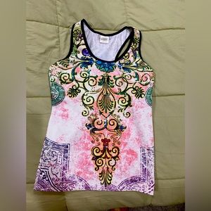 So Sporty tank top with built in bra.